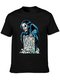 Grim Reaper LOL Tombstone Graphic Tee