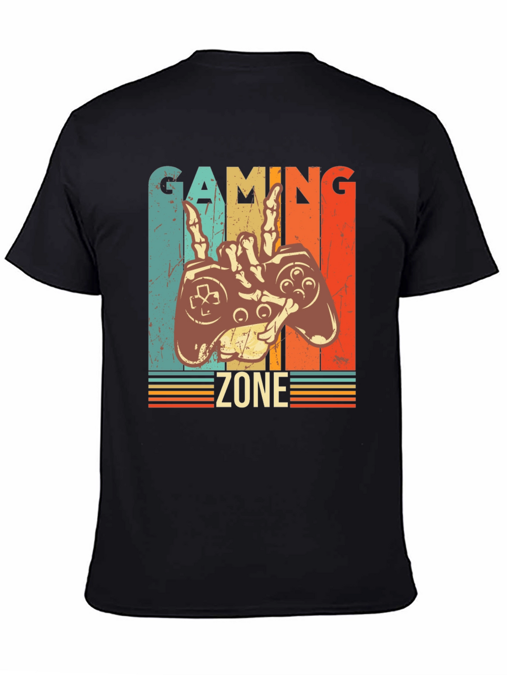 Gaming Zone Graphic Tee - Retro Gamer Style