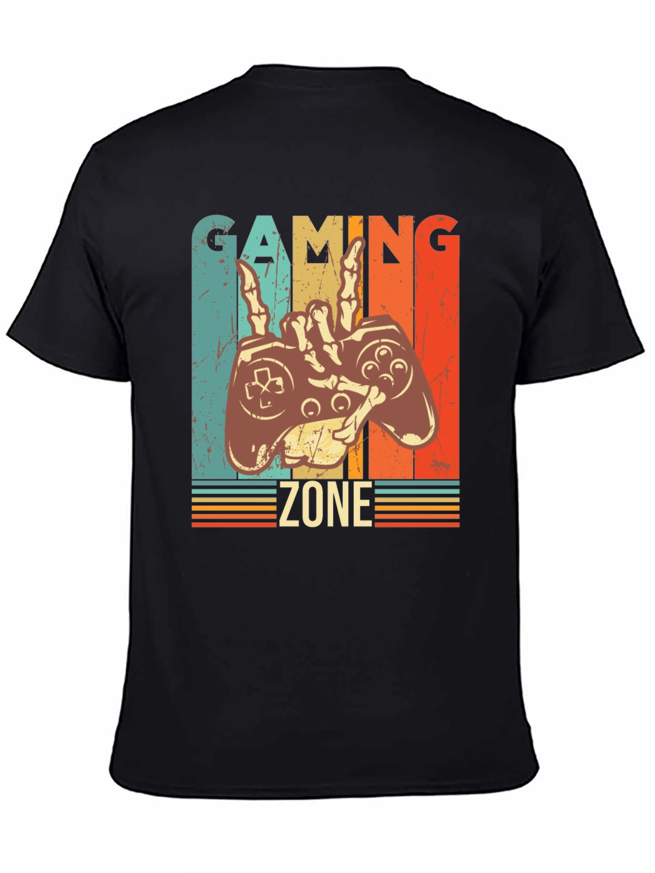 Gaming Zone Graphic Tee - Retro Gamer Style