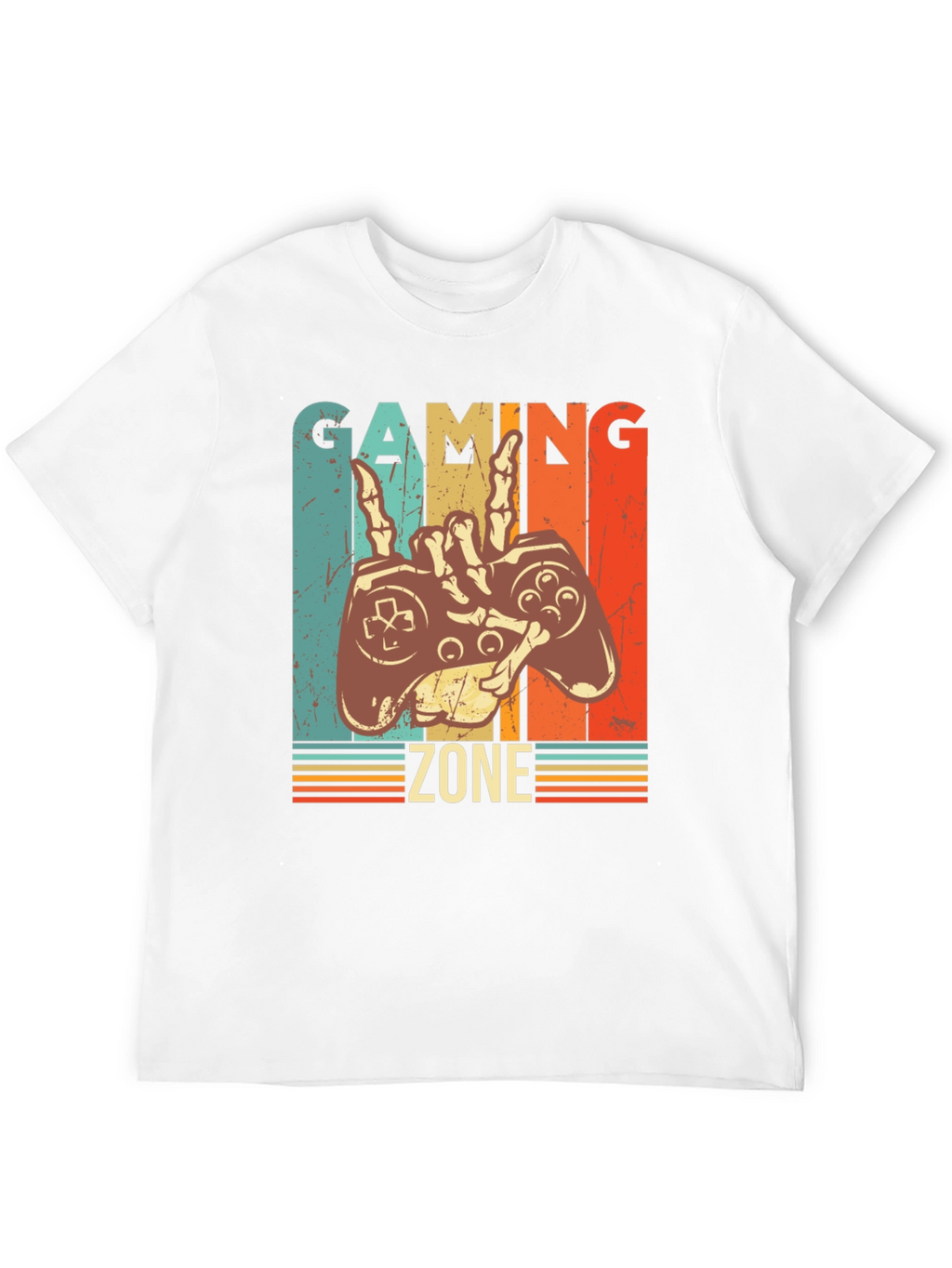 Gaming Zone Graphic Tee - Retro Gamer Style