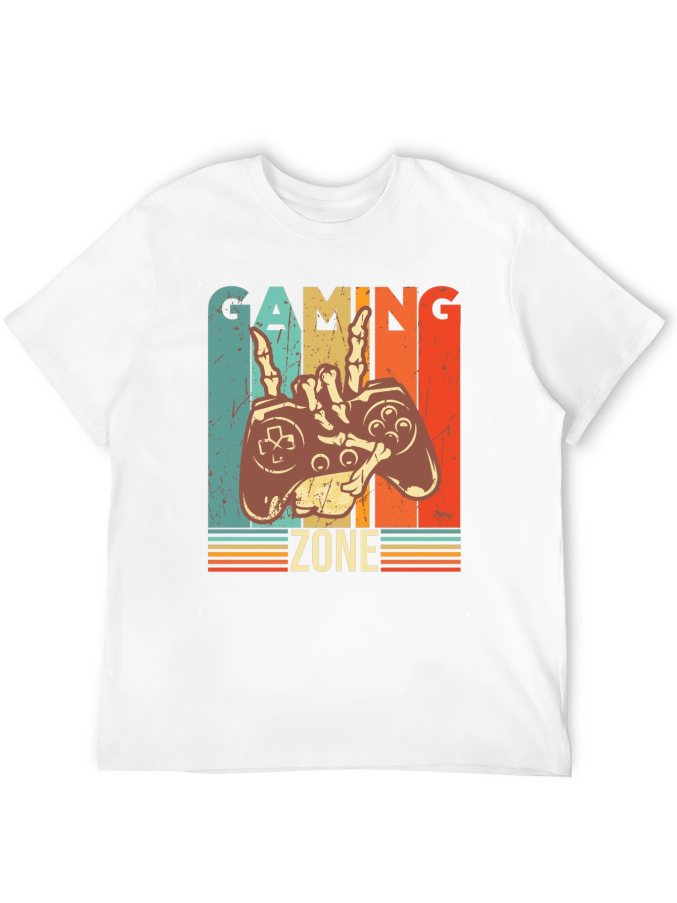 Gaming Zone Graphic Tee - Retro Gamer Style