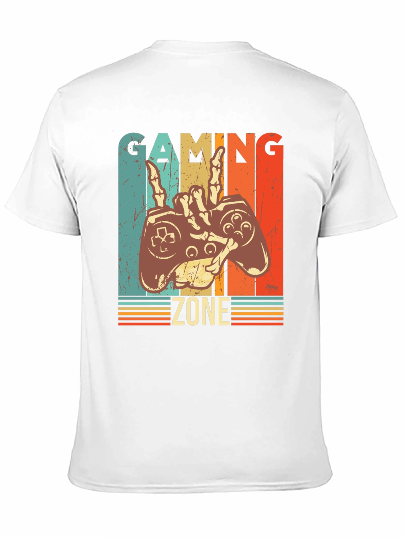 Gaming Zone Graphic Tee - Retro Gamer Style