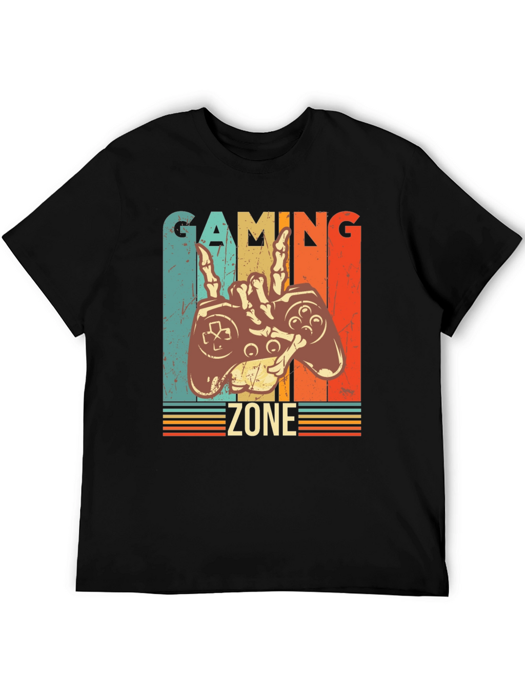 Gaming Zone Graphic Tee - Retro Gamer Style