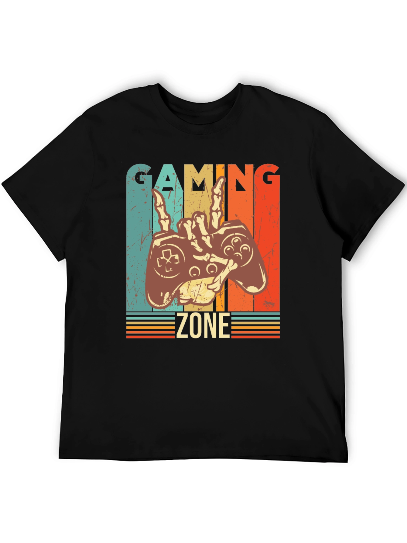 Gaming Zone Graphic Tee - Retro Gamer Style