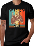 Gaming Zone Graphic Tee - Retro Gamer Style