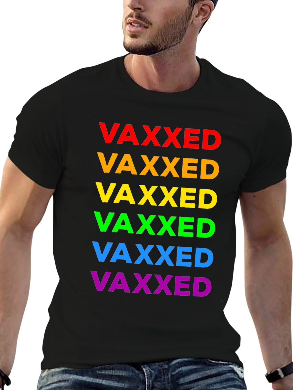 Vaxxed Rainbow Pride T-Shirt