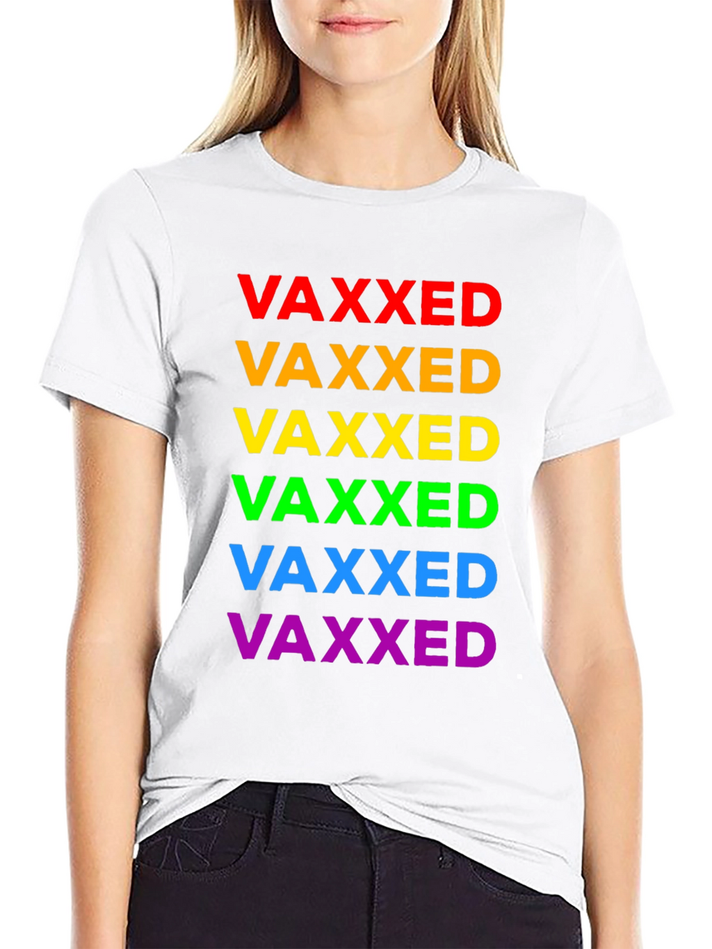 Vaxxed Rainbow Pride T-Shirt
