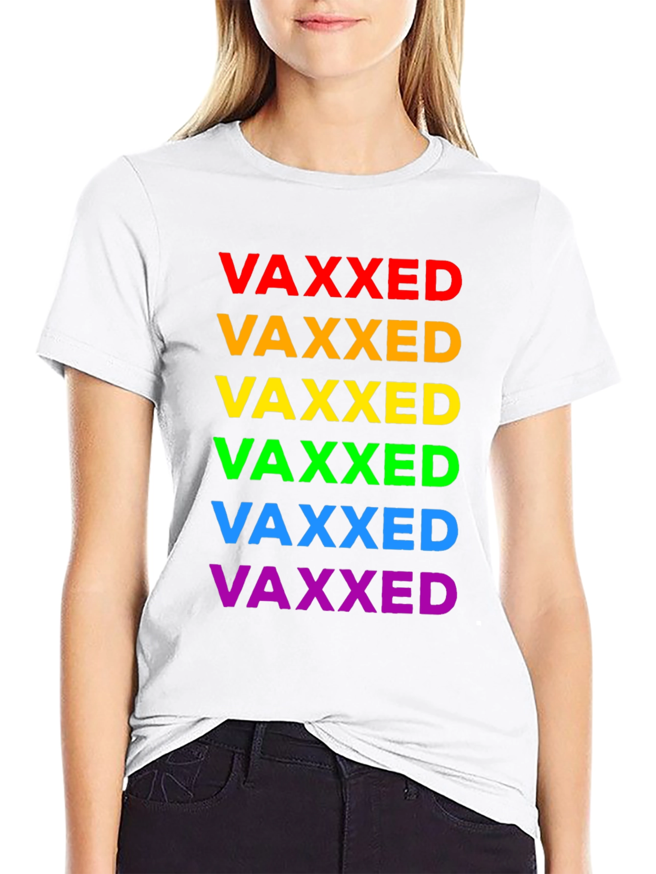 Vaxxed Rainbow Pride T-Shirt