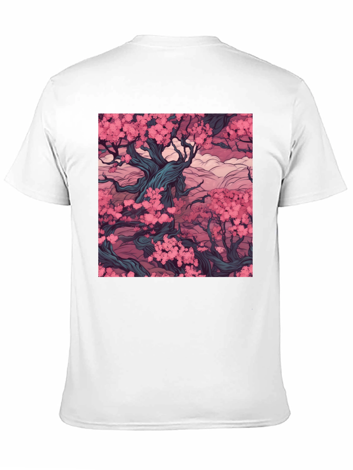 Blossom Tree Black T-Shirt