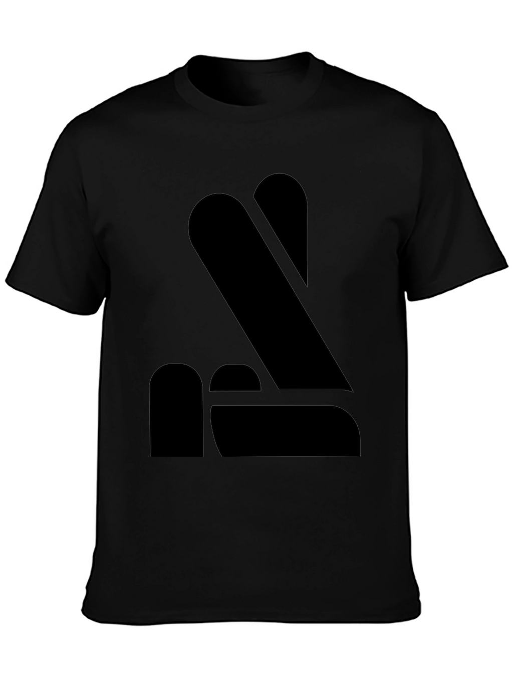 Minimalist Black Graphic Tee - Modern Style