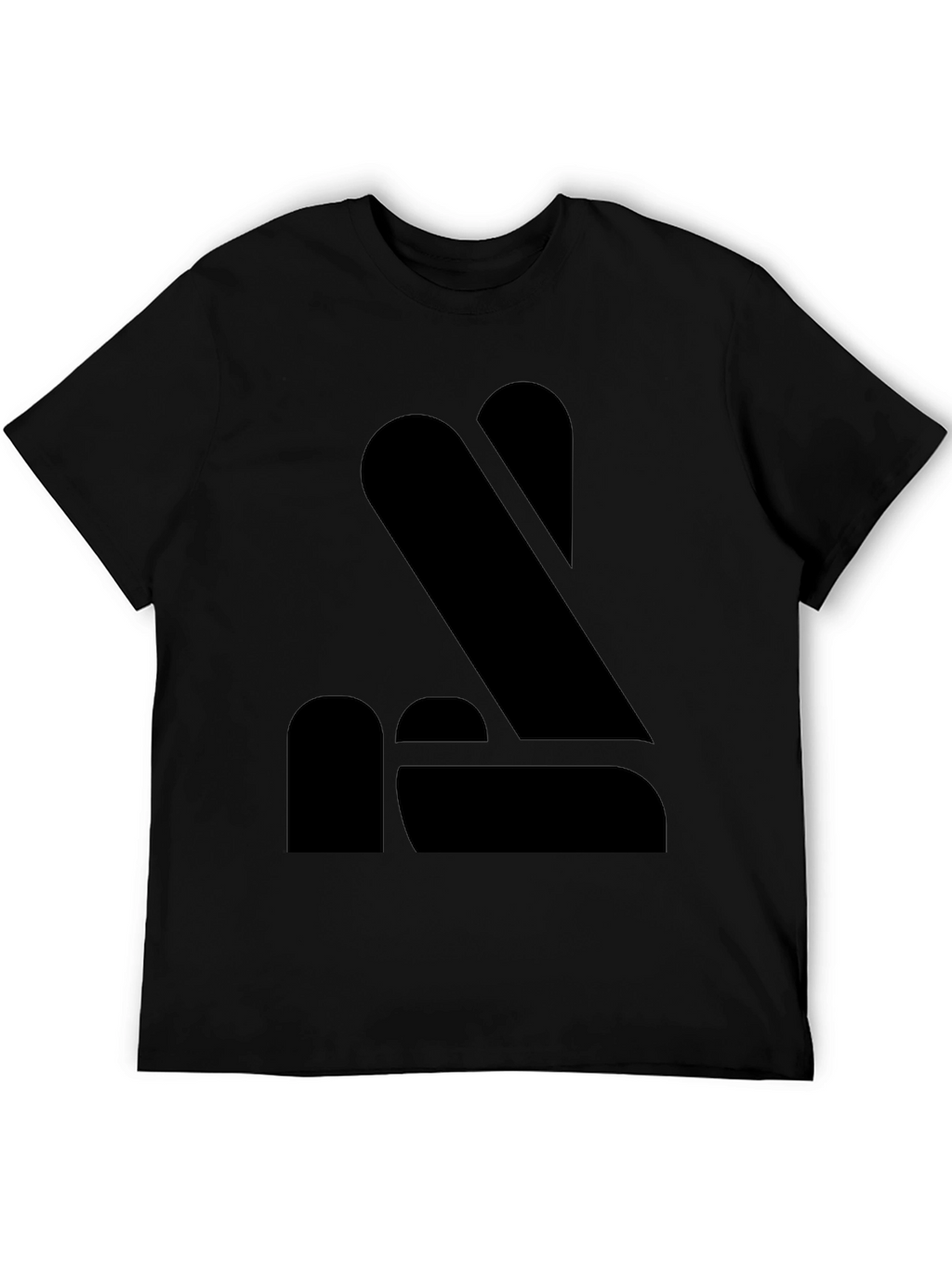 Minimalist Black Graphic Tee - Modern Style