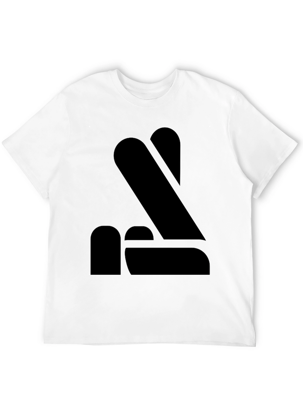 Minimalist Black Graphic Tee - Modern Style
