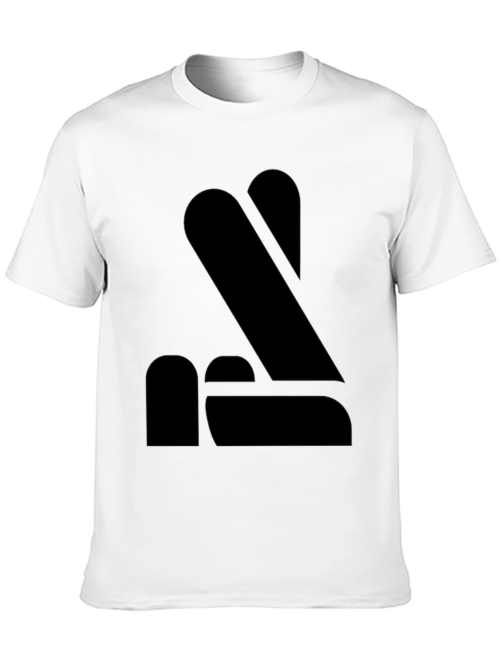 Minimalist Black Graphic Tee - Modern Style