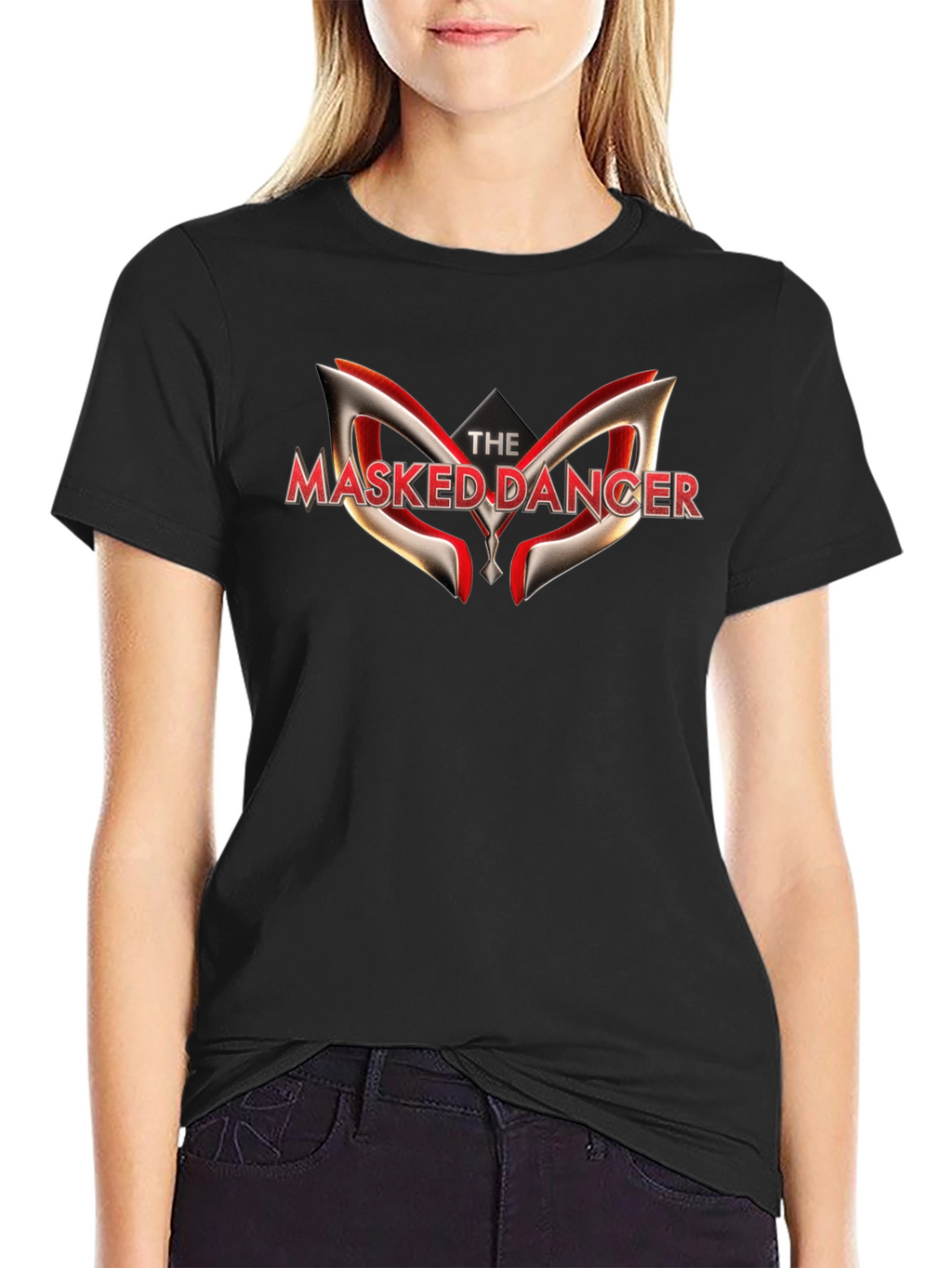 Masked Dancer Black T-Shirt