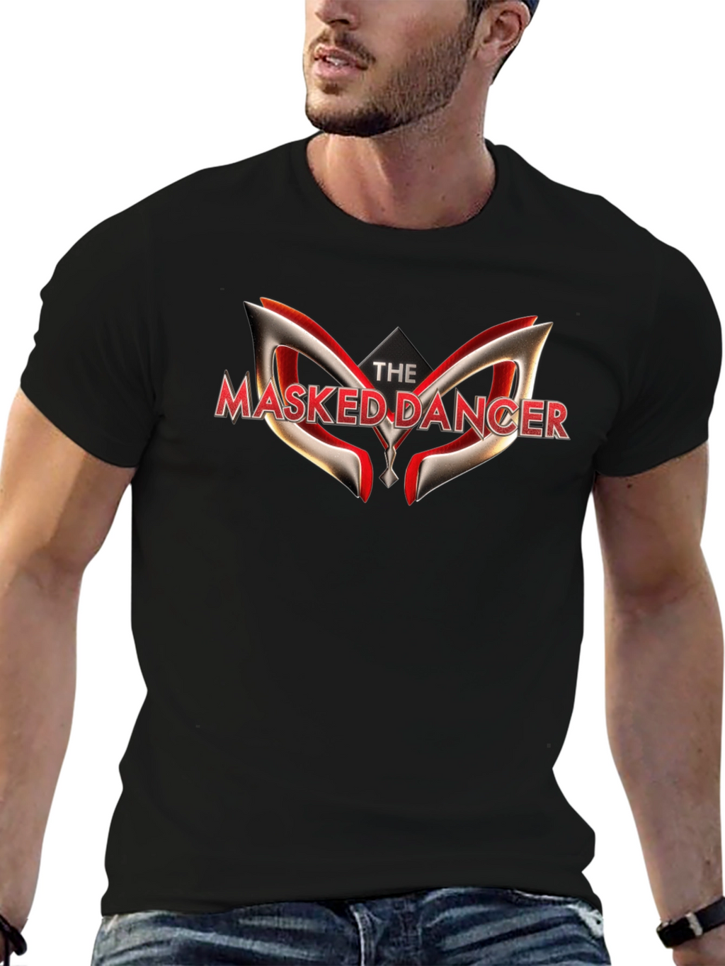 Masked Dancer Black T-Shirt
