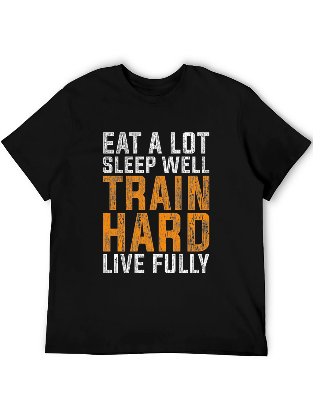 Train Hard Mens Graphic T-Shirt