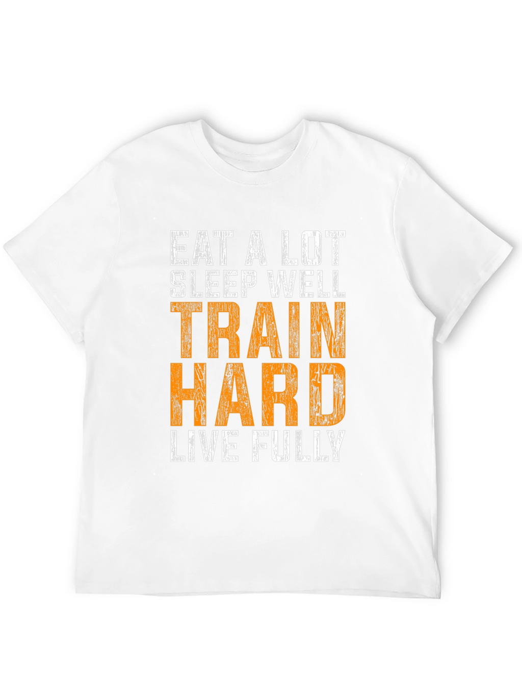 Train Hard Mens Graphic T-Shirt