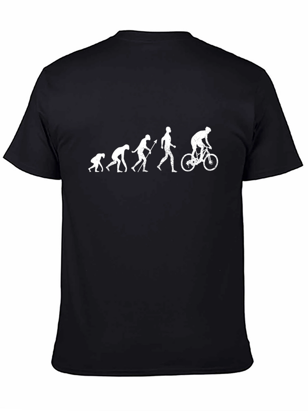 Evolution of a Cyclist Graphic T-Shirt