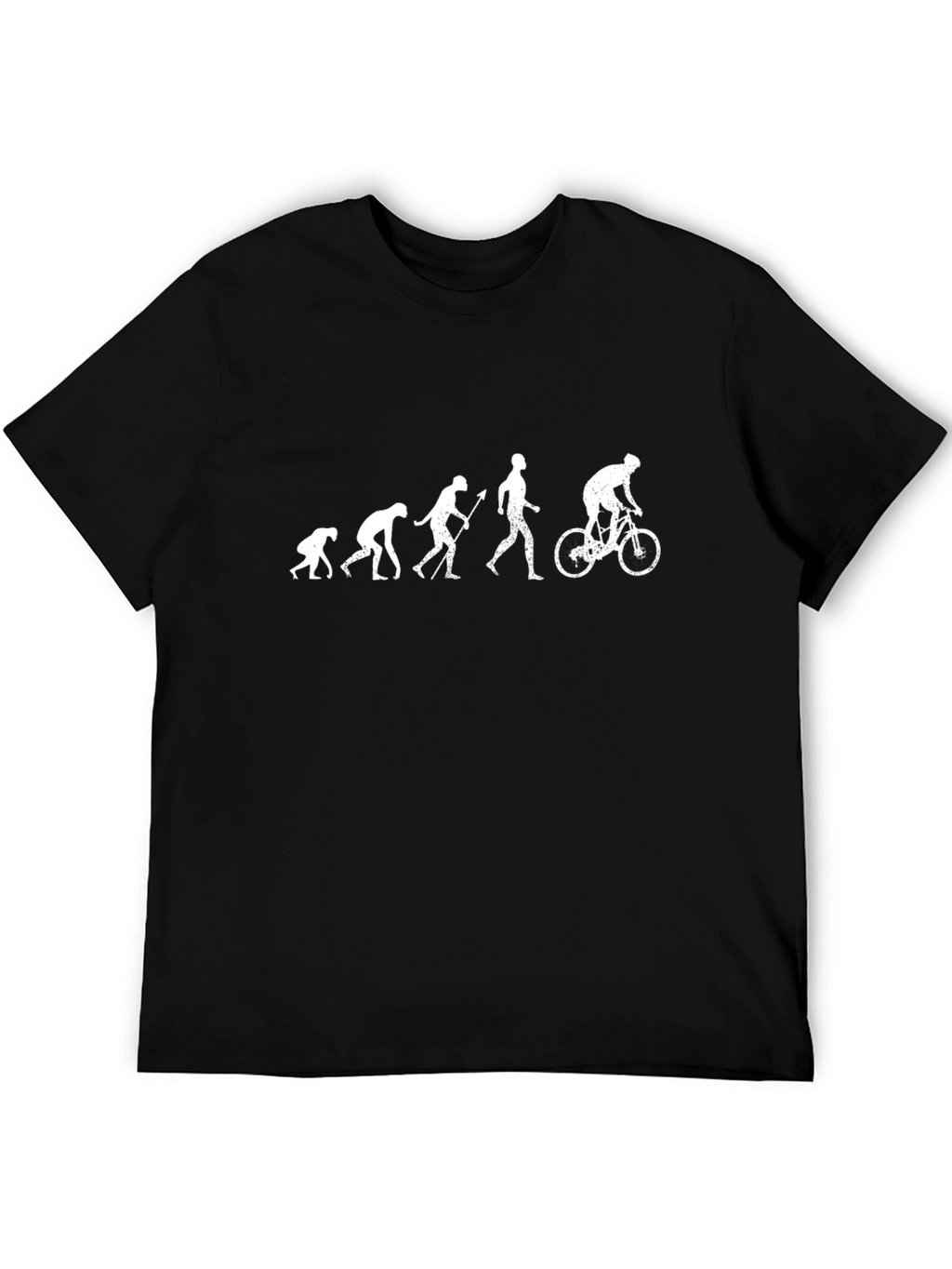 Evolution of a Cyclist Graphic T-Shirt