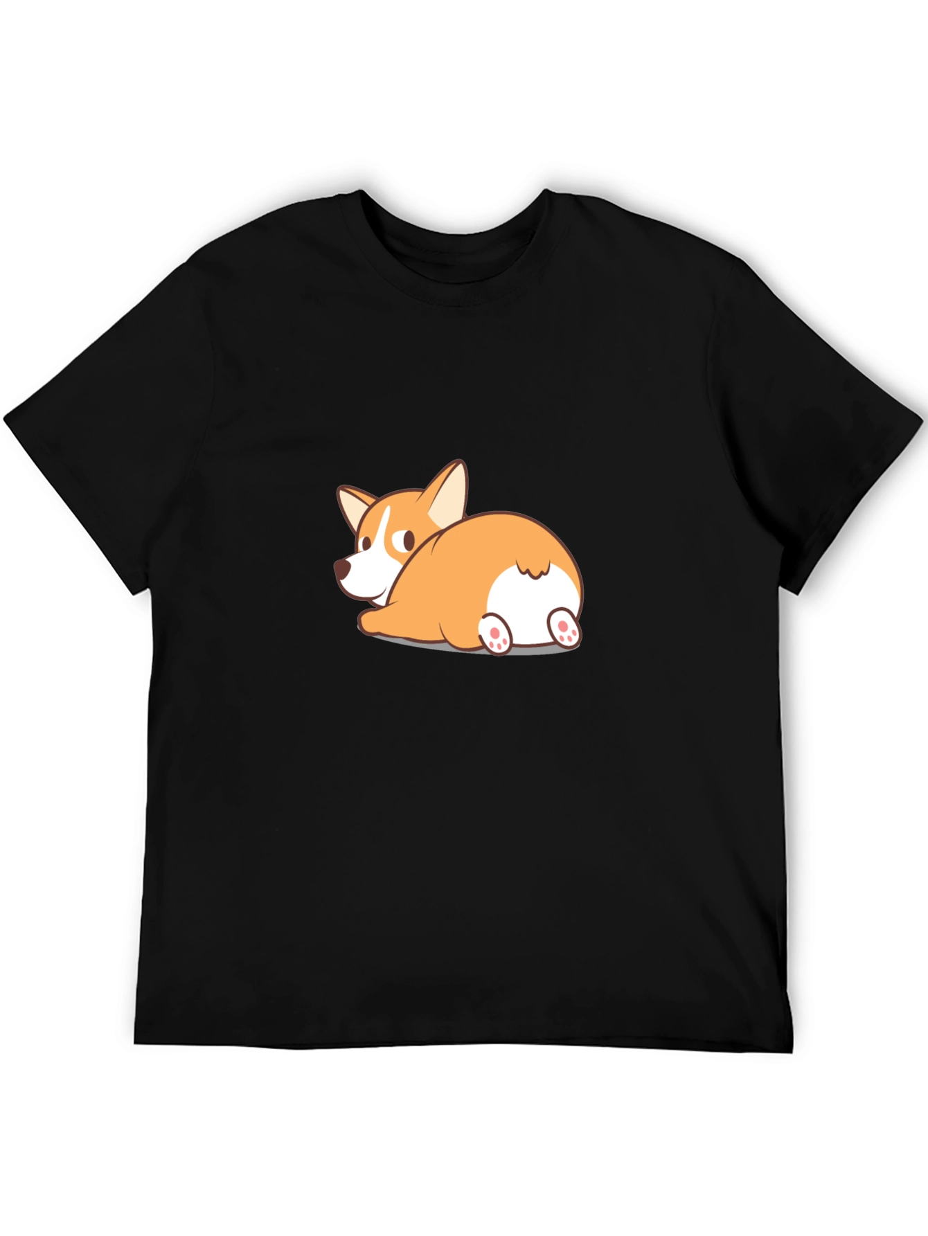 Cute Corgi Butt T-Shirt - Fun Dog Graphic Tee