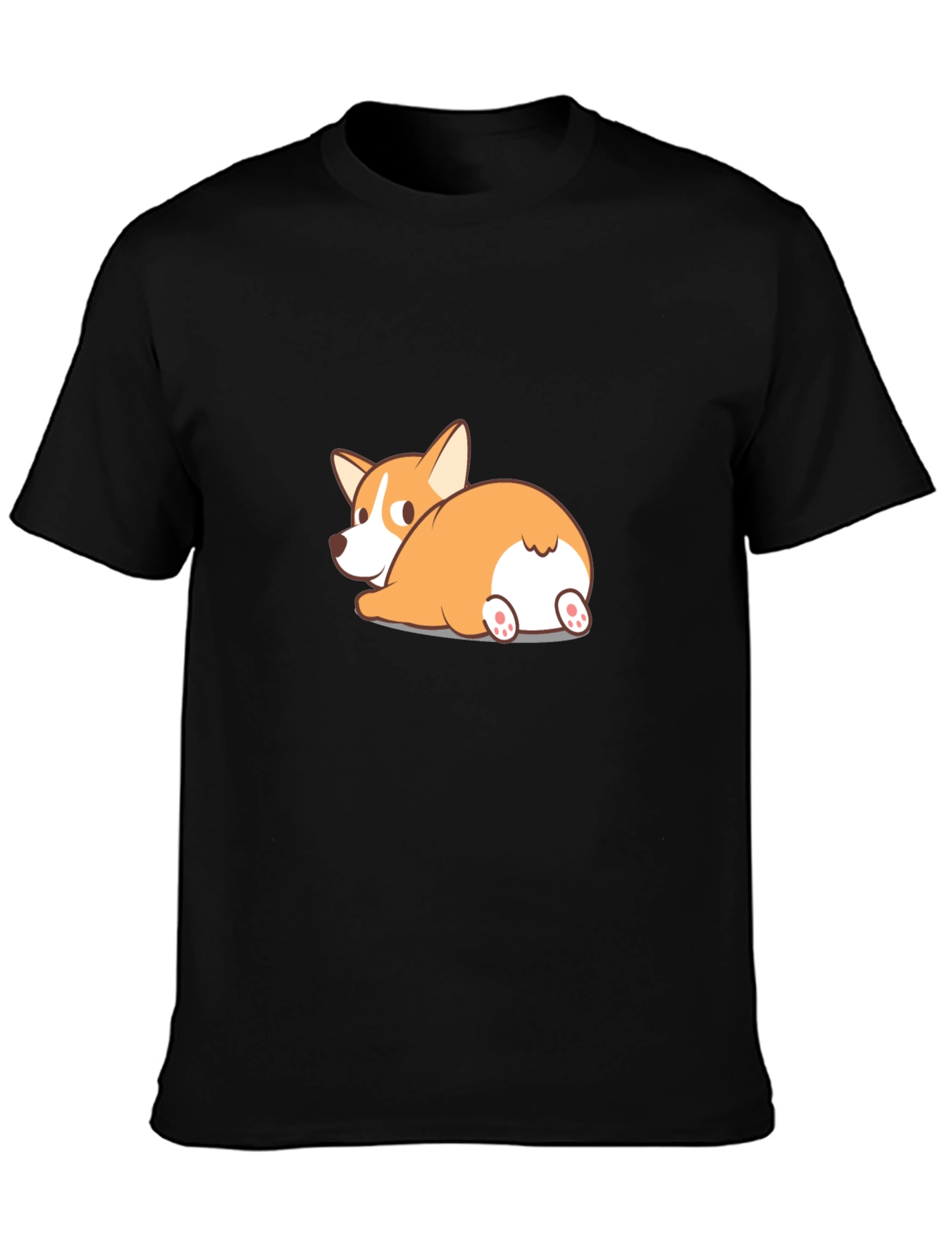 Cute Corgi Butt T-Shirt - Fun Dog Graphic Tee