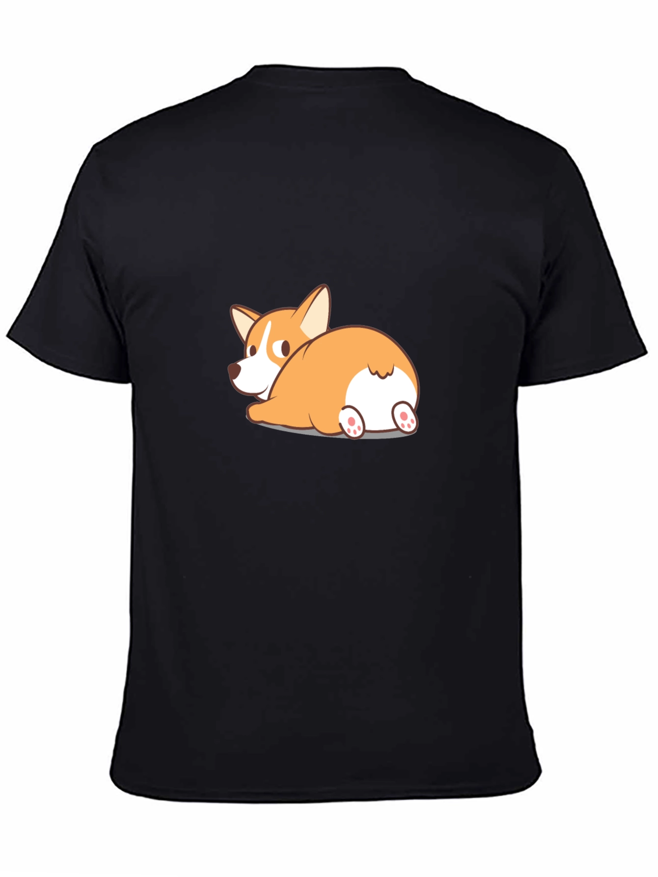 Cute Corgi Butt T-Shirt - Fun Dog Graphic Tee