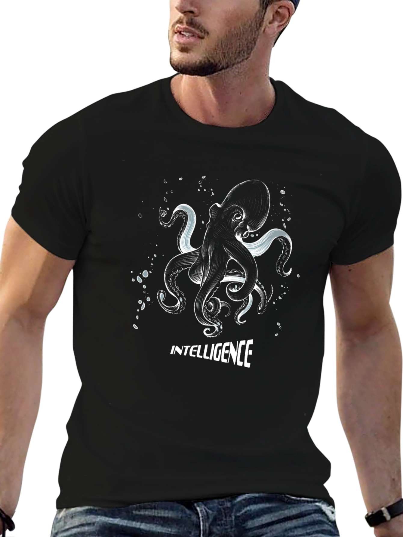 Octopus Intelligence Graphic T-Shirt