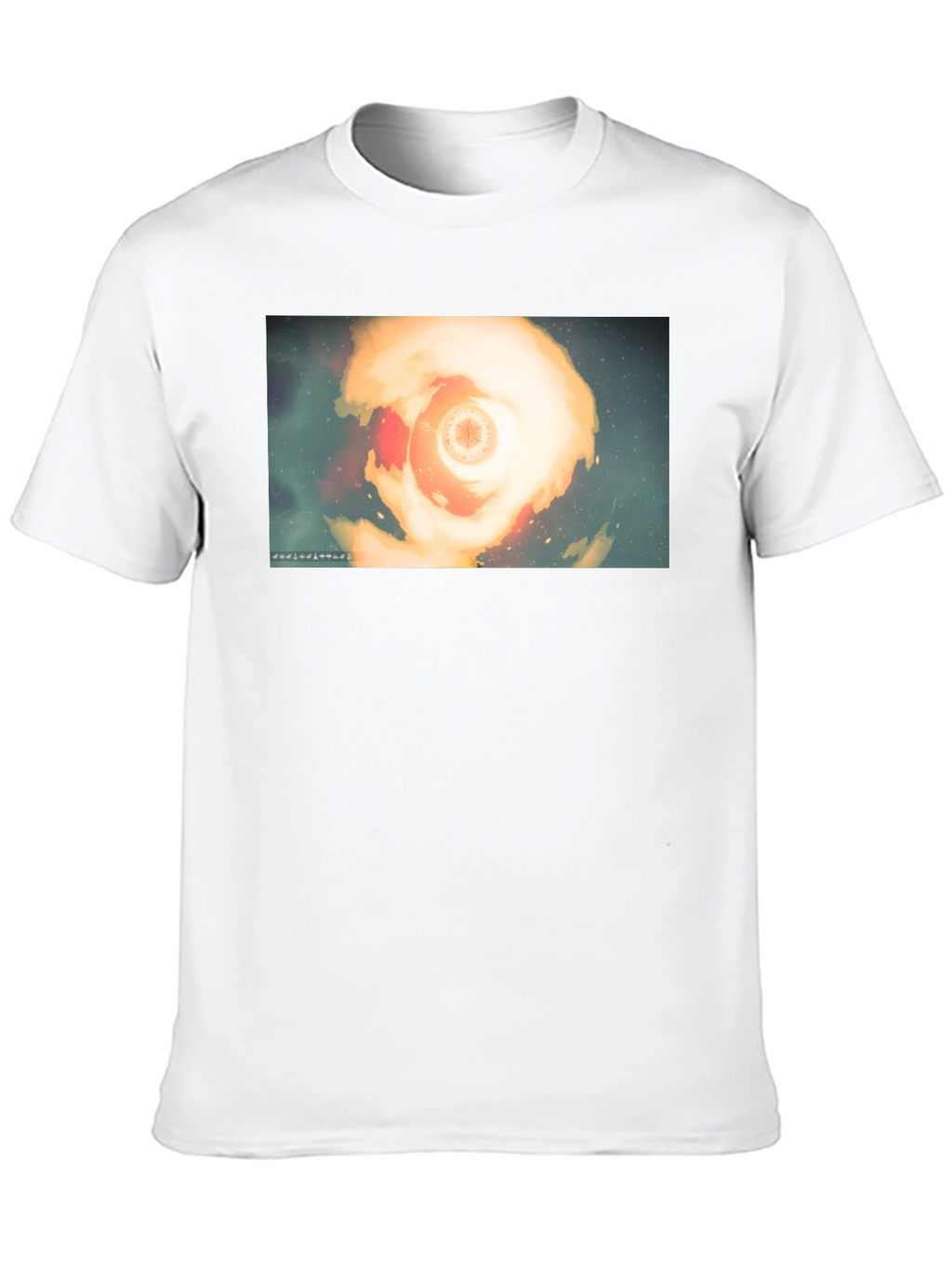 Celestial Vortex Graphic T-Shirt