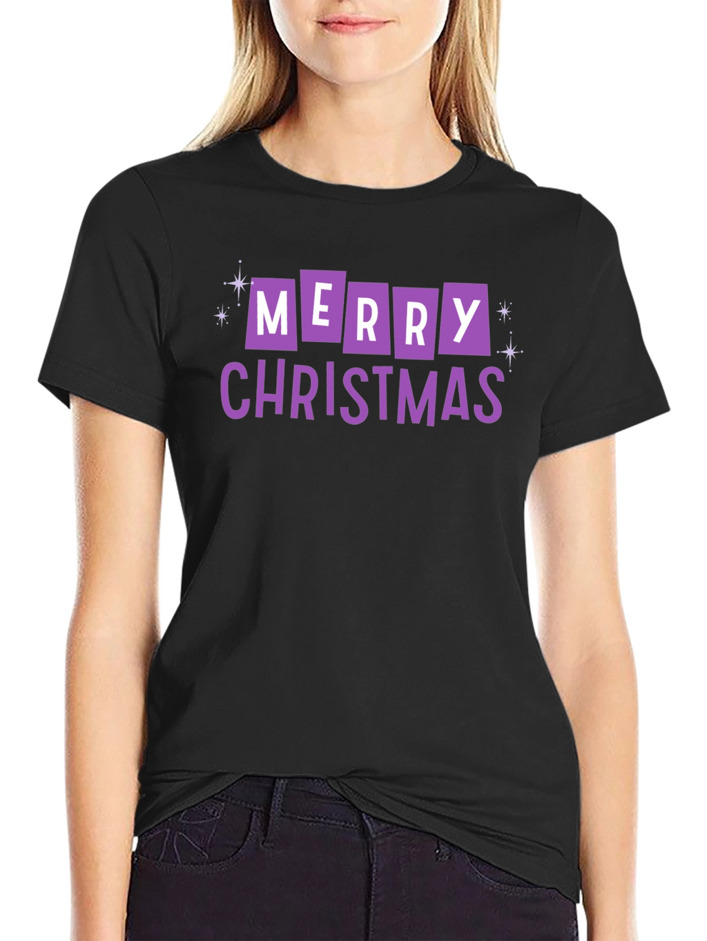 Merry Christmas Graphic Tee - Holiday Style