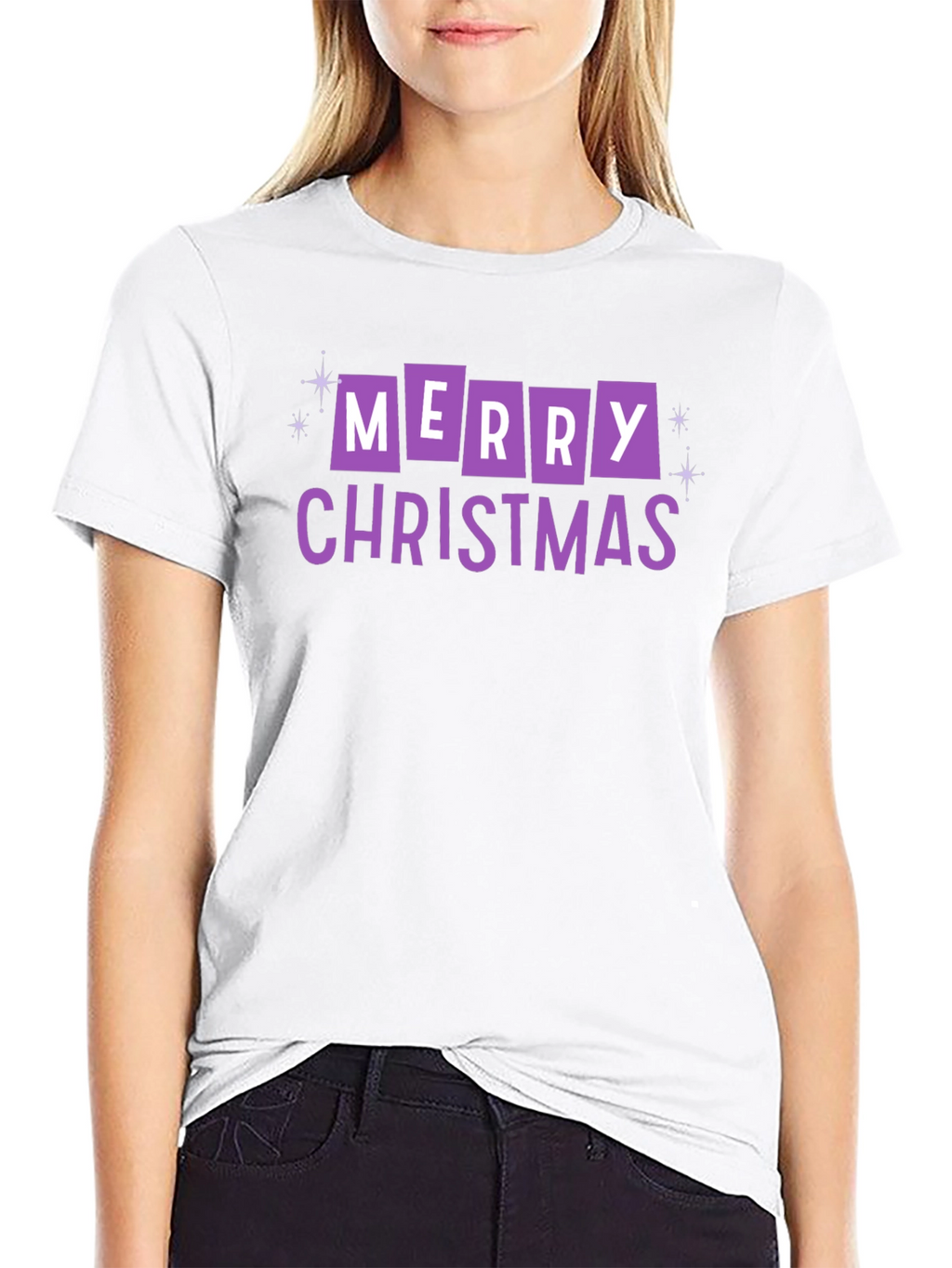 Merry Christmas Graphic Tee - Holiday Style