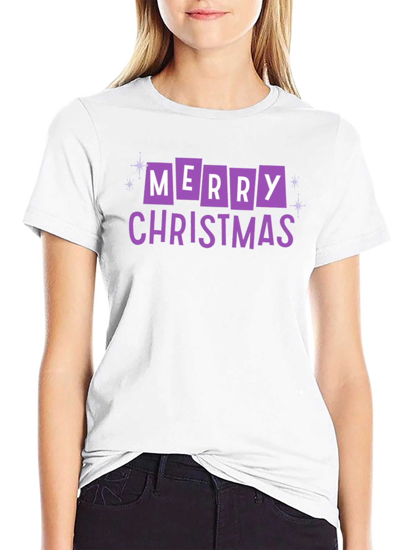 Merry Christmas Graphic Tee - Holiday Style