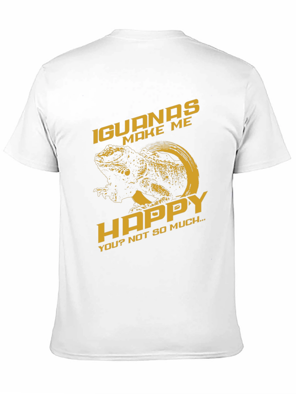 Iguanas Make Me Happy Graphic T-Shirt
