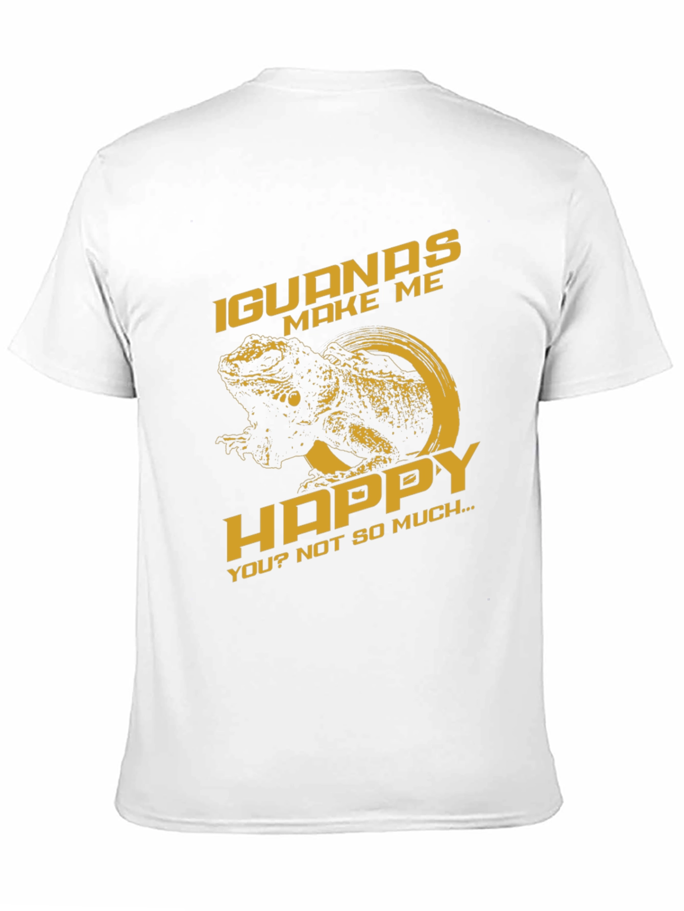 Iguanas Make Me Happy Graphic T-Shirt