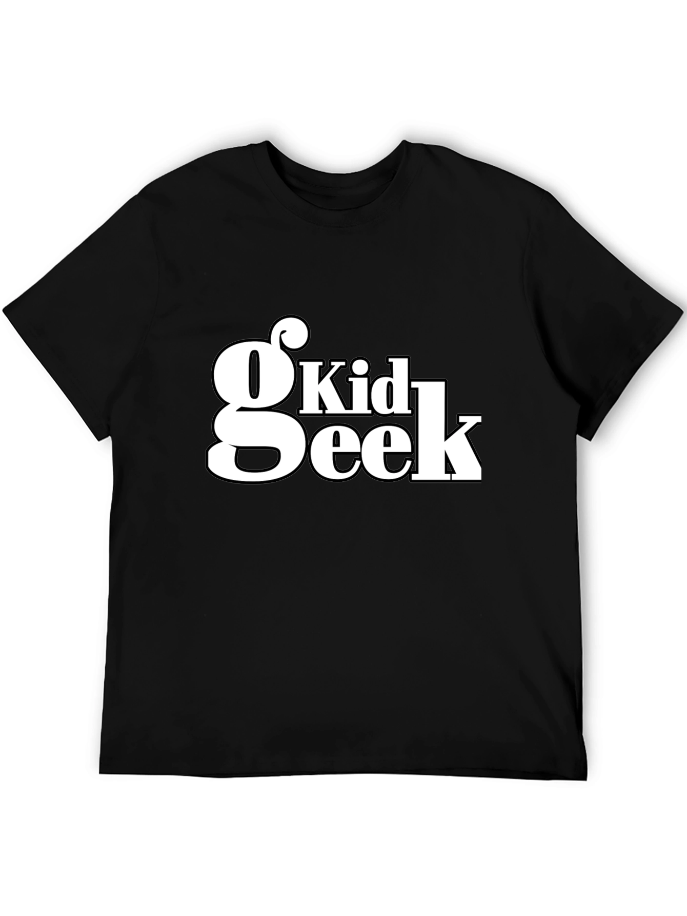 Kid Geek Black T-Shirt