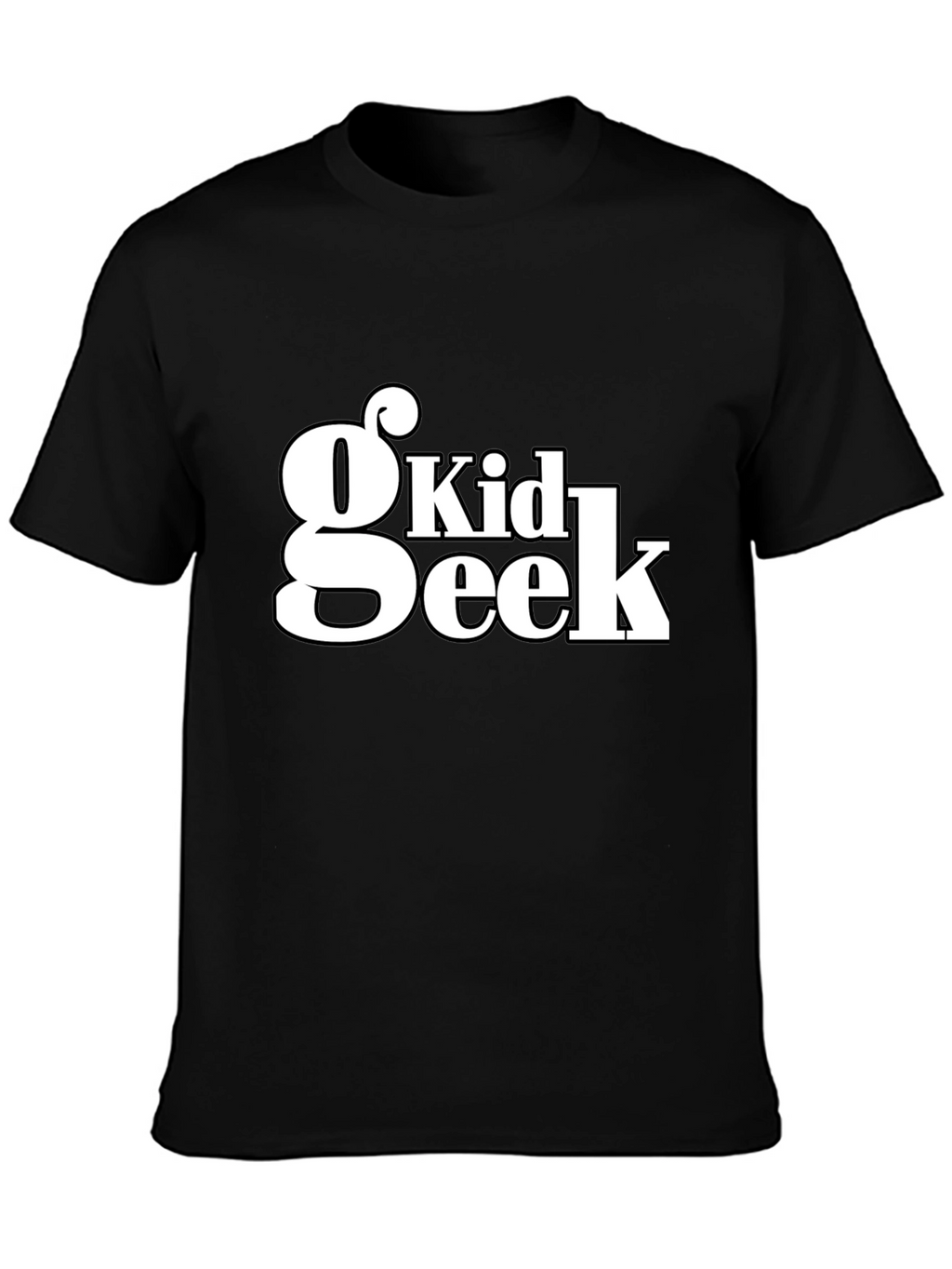 Kid Geek Black T-Shirt