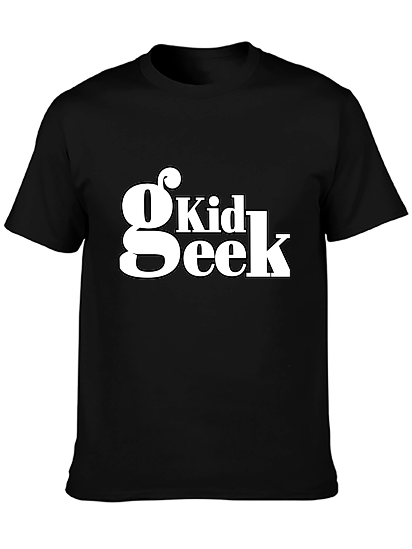 Kid Geek Black T-Shirt