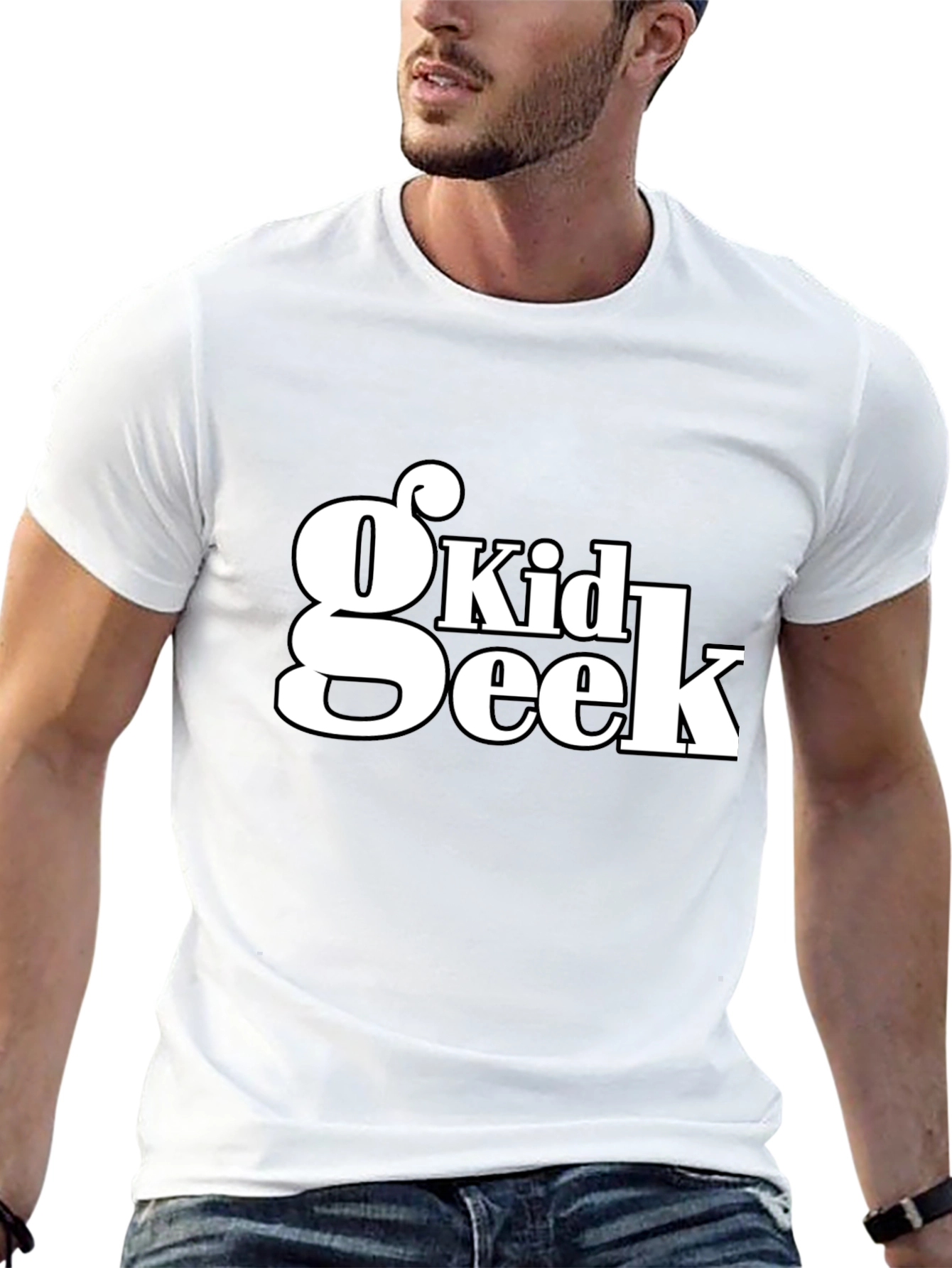 Kid Geek Black T-Shirt