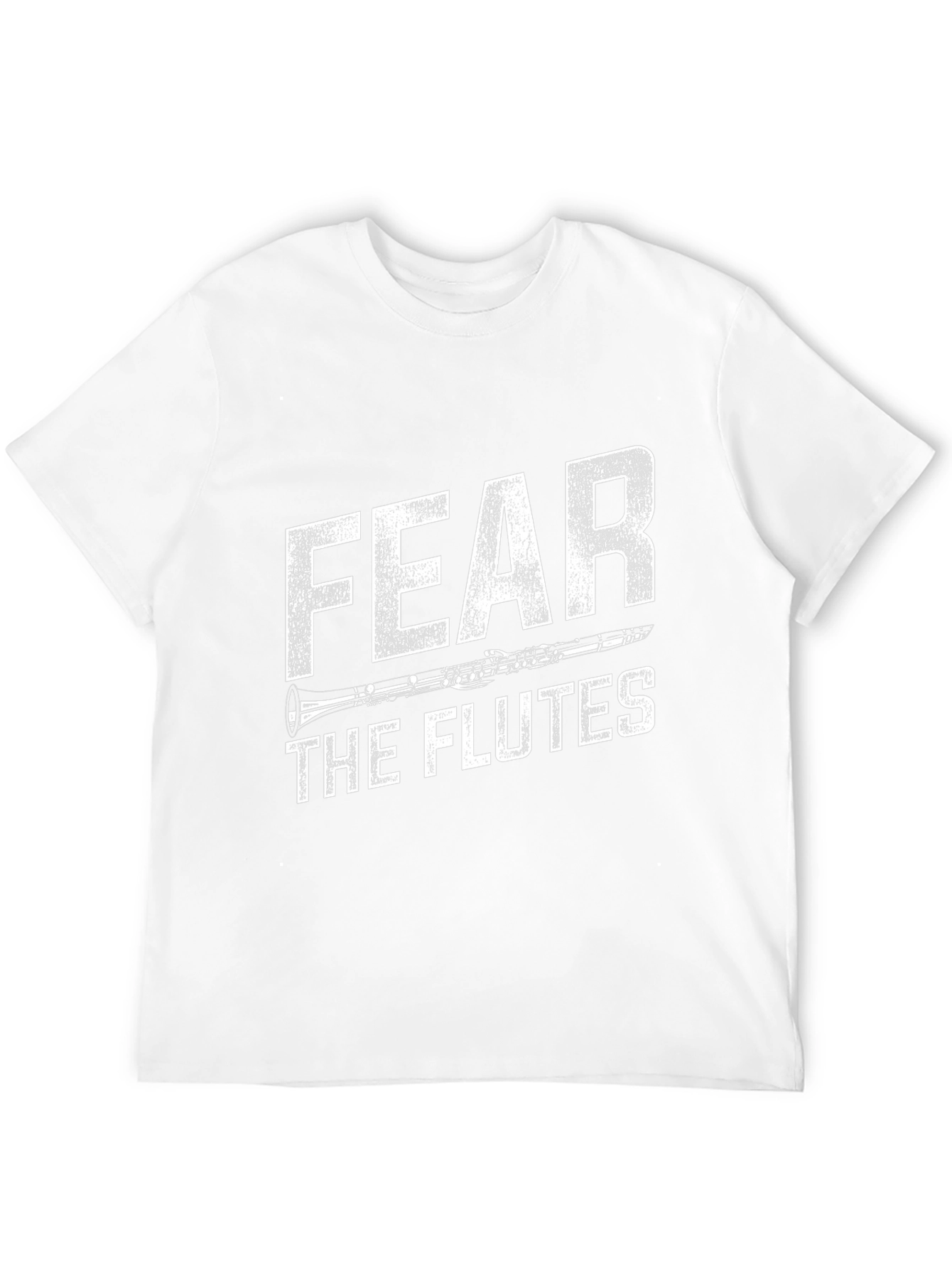 Fear the Flutes Funny Music T-Shirt