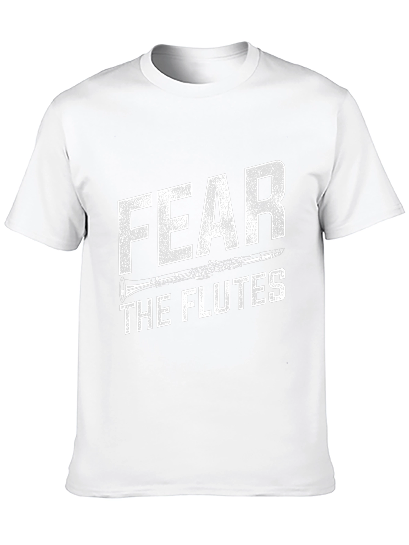 Fear the Flutes Funny Music T-Shirt