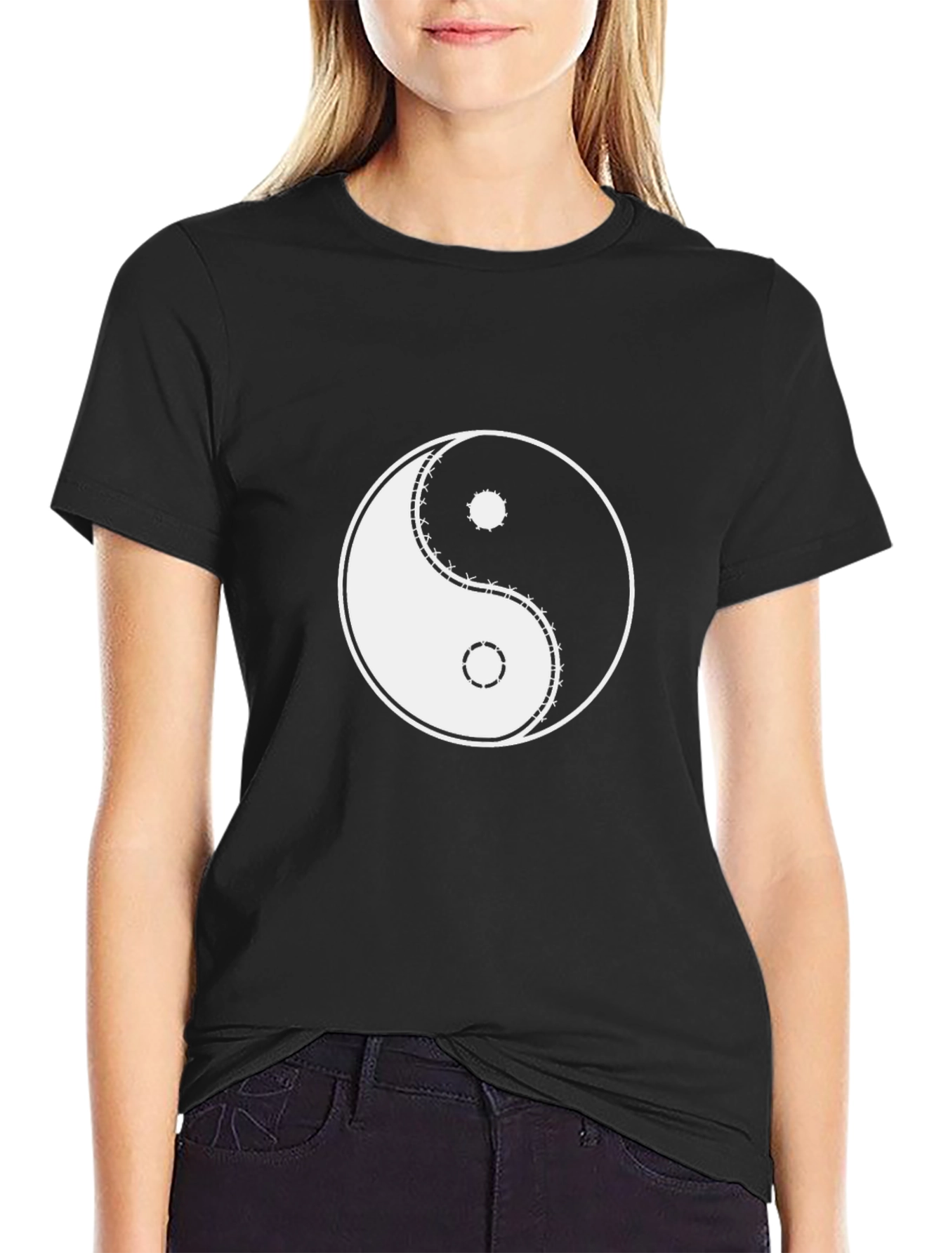 Yin Yang Graphic Tee - Classic Balance Style