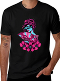Lonely Geisha Graphic Print Tee