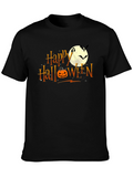 Happy Halloween T-Shirt: Pumpkin Moon Bats