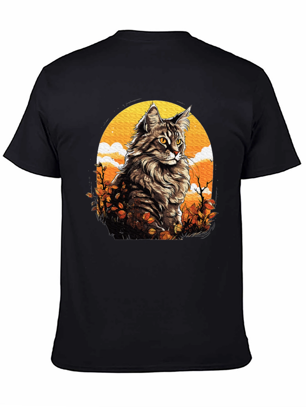 Cat Art Graphic T-Shirt - Unique Design