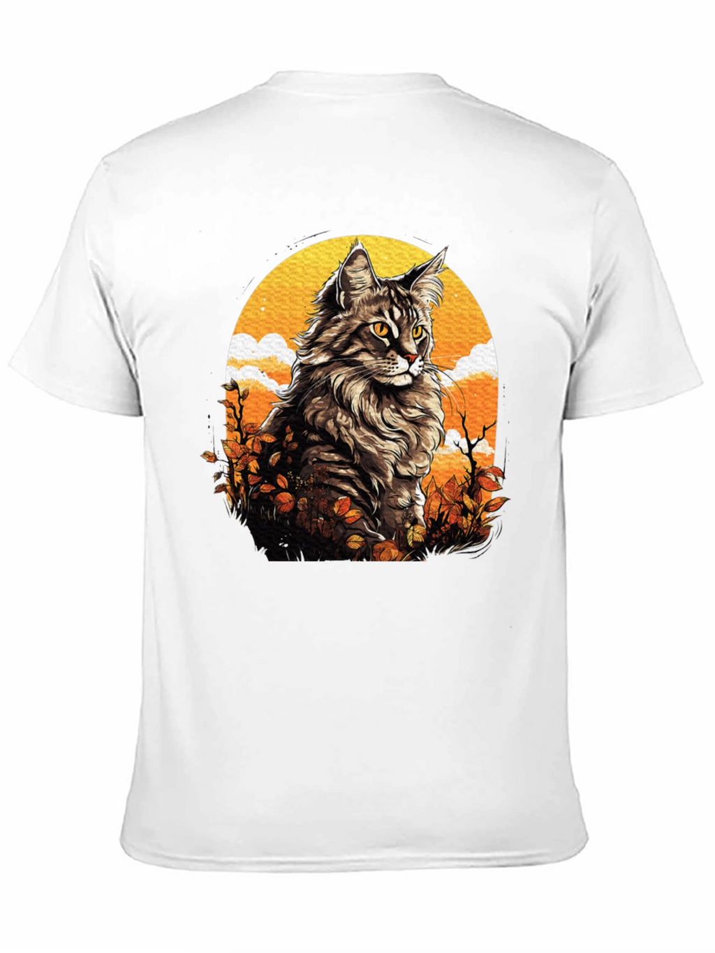 Cat Art Graphic T-Shirt - Unique Design