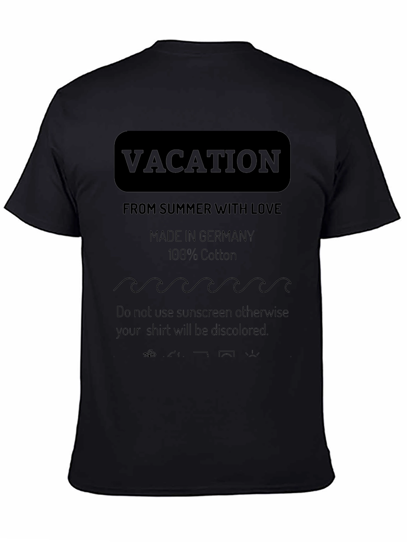 Vacation Summer Love T-Shirt Germany Cotton