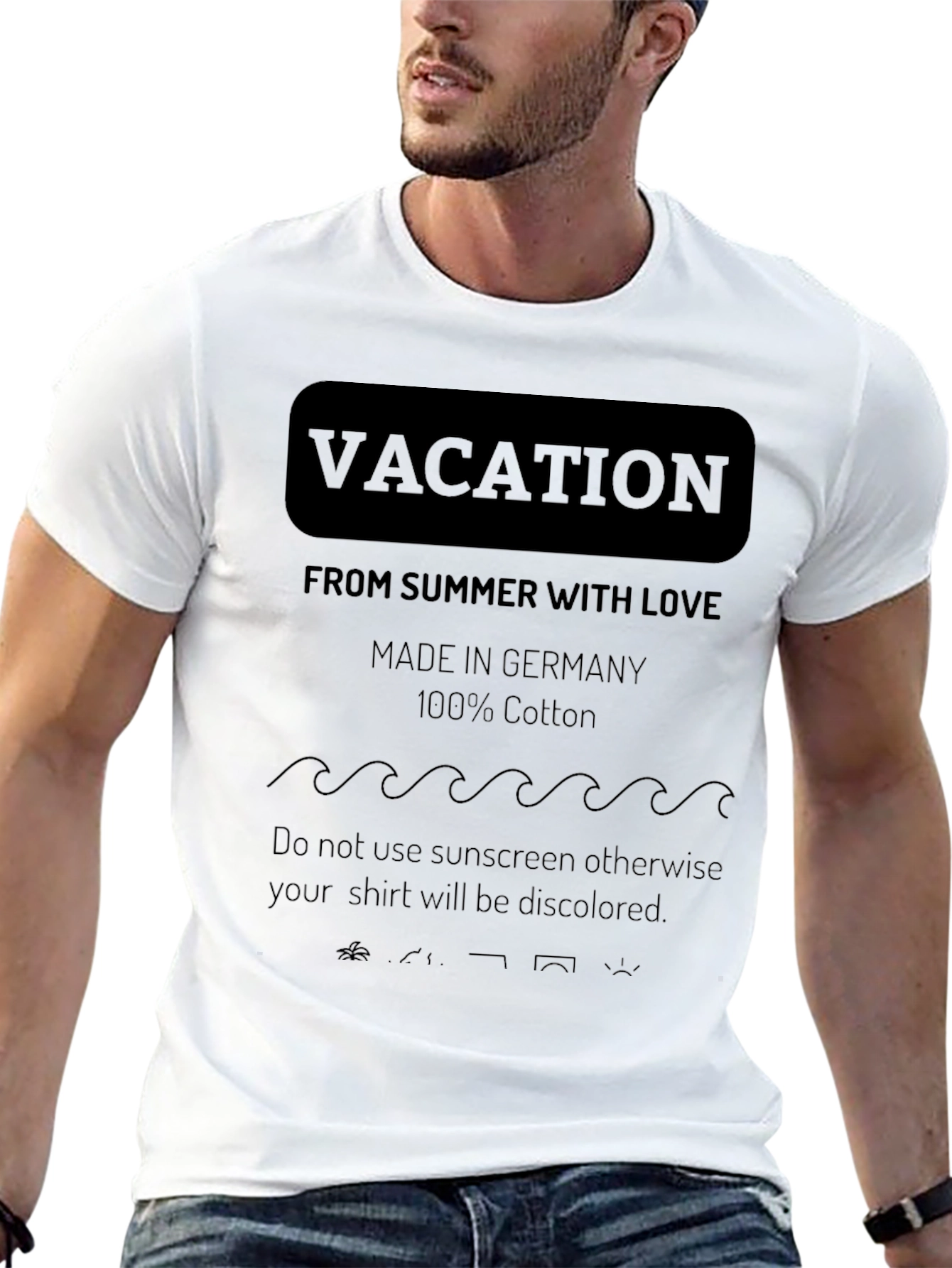 Vacation Summer Love T-Shirt Germany Cotton