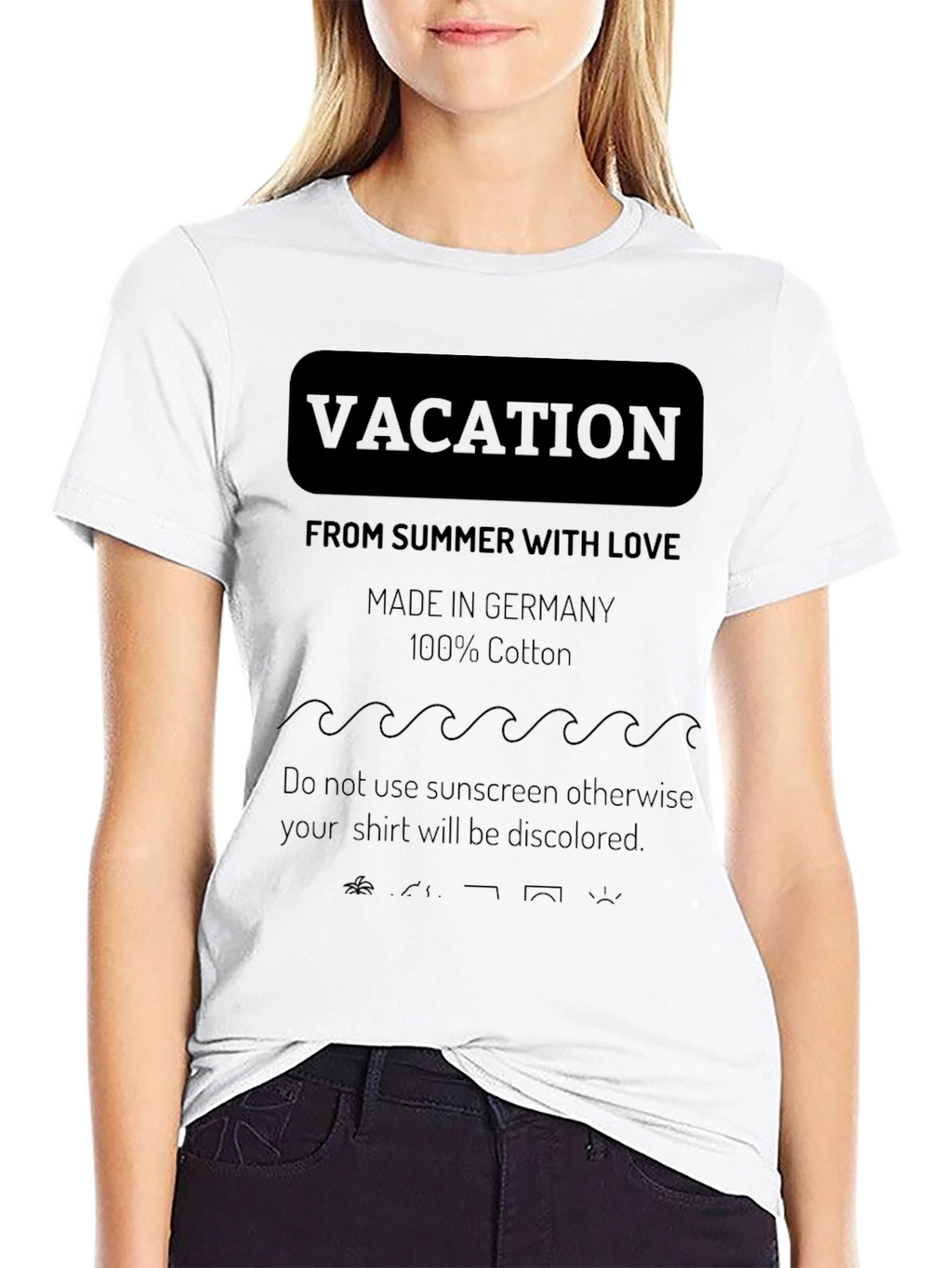 Vacation Summer Love T-Shirt Germany Cotton