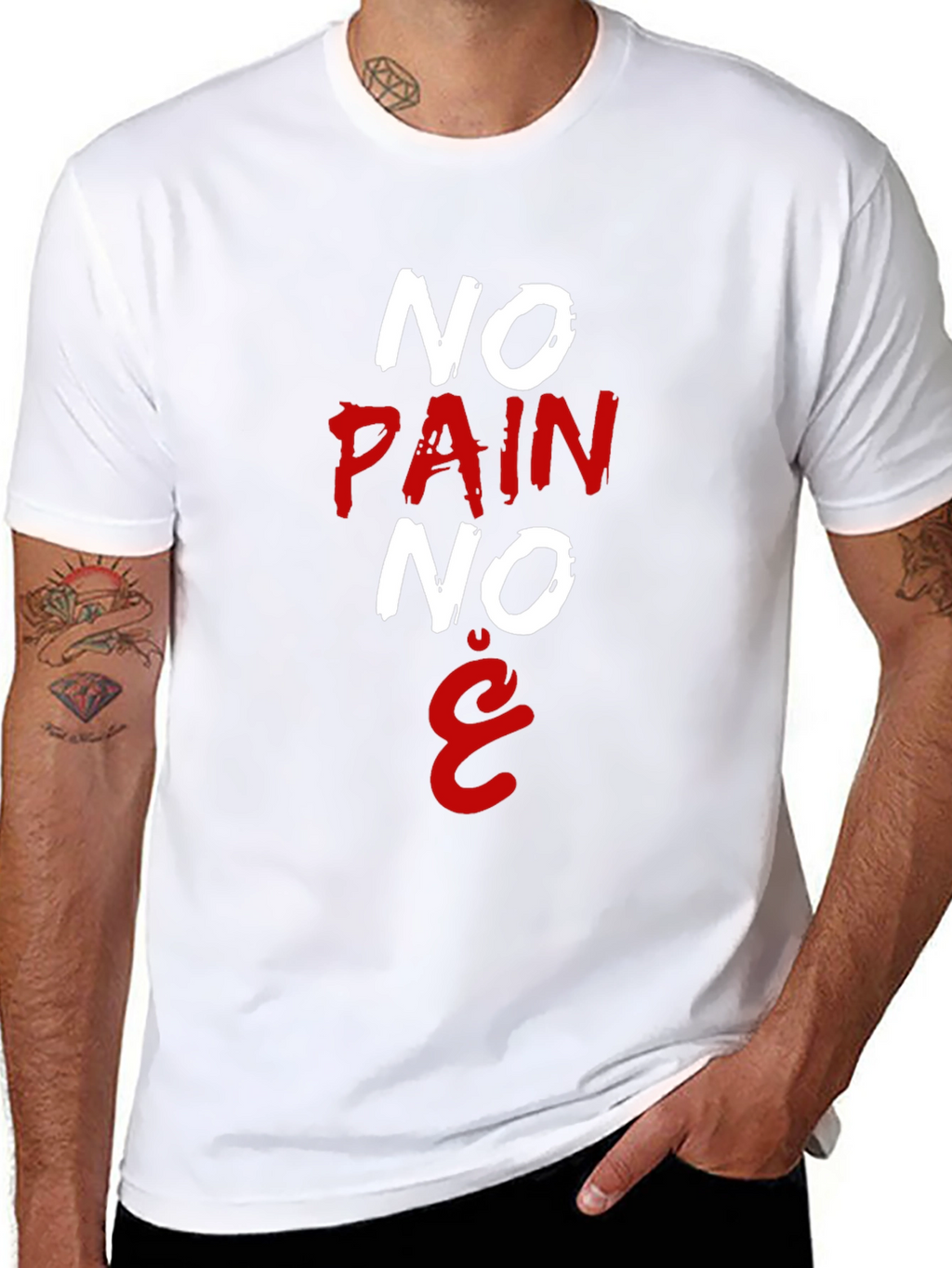 No Pain No Gain T-Shirt Black