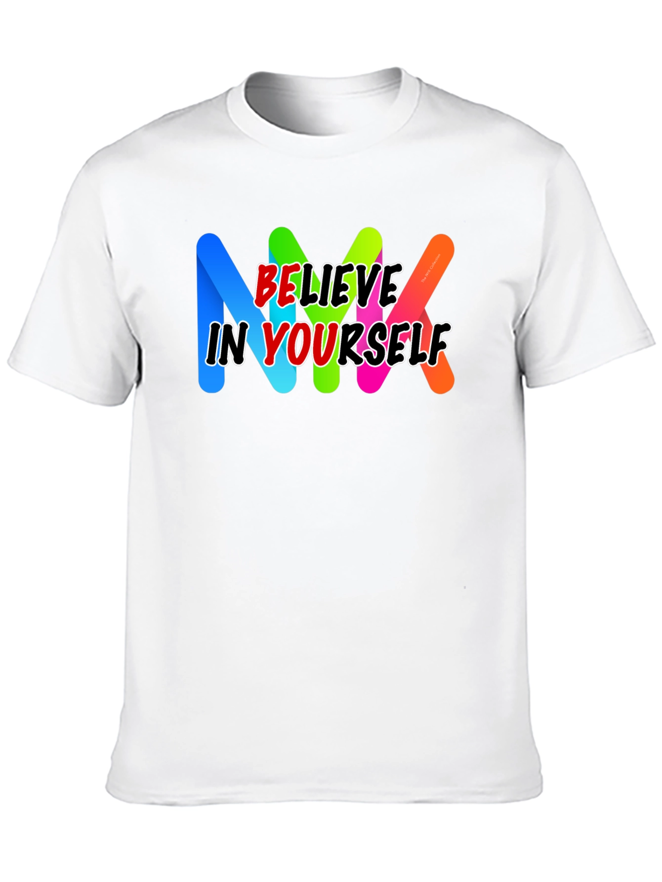 Believe In Yourself Black T-Shirt