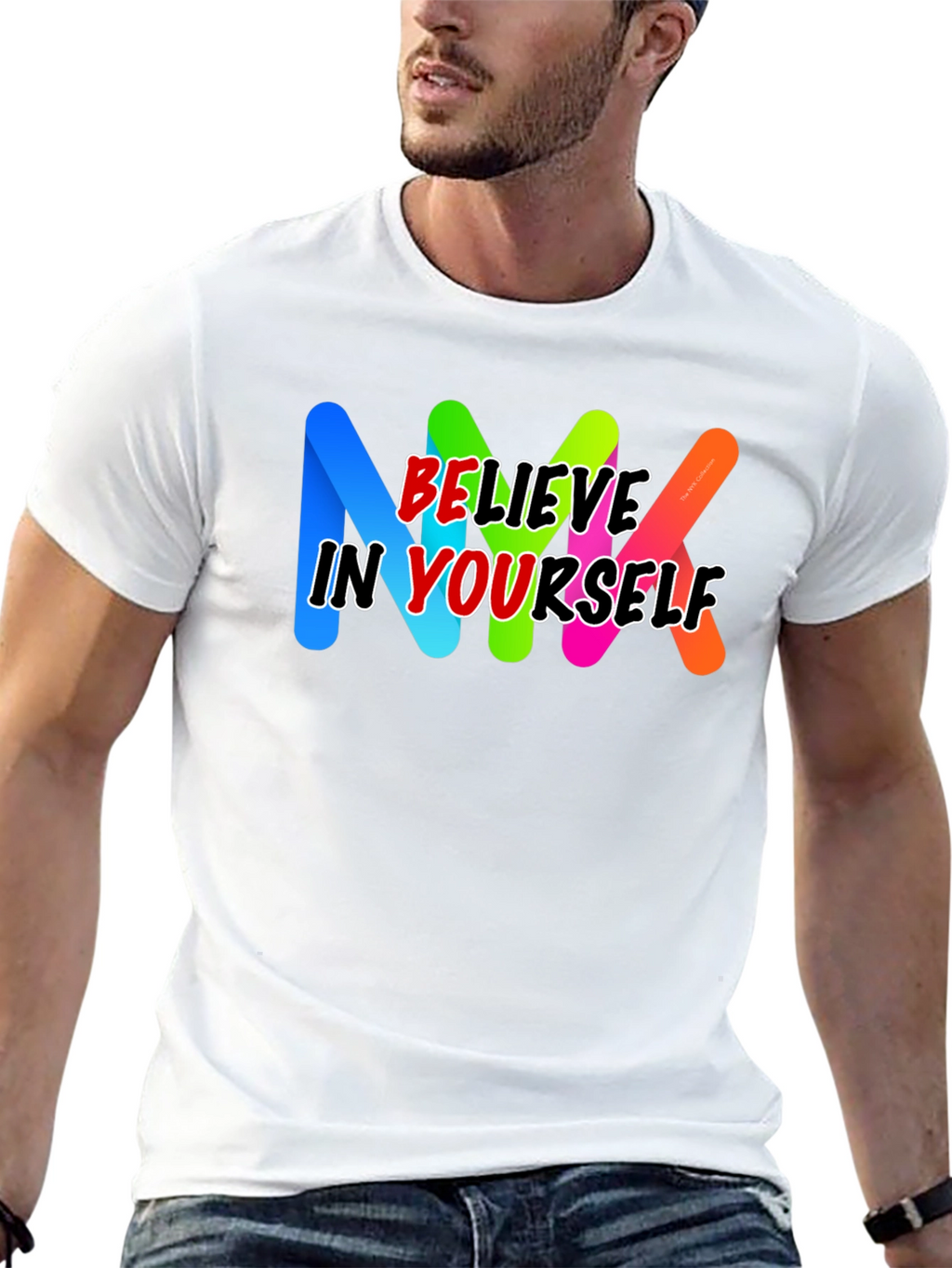 Believe In Yourself Black T-Shirt